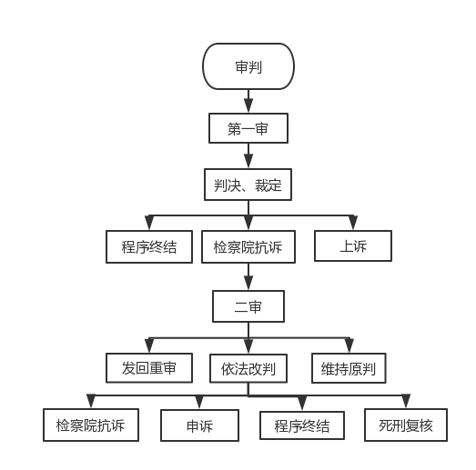未成年人刑事案件审判阶段流程